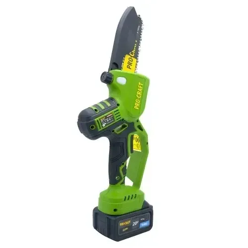 Бесщеточная аккумуляторная мини пила цепная Procraft PKA45 в кейсе (2 АКБ) купить в Украине