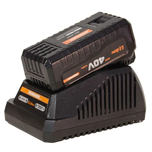 Заказать Аккумуляторная цепная пила 40 В, 4 А/ч Rebiner RCS-40Li с доставкой