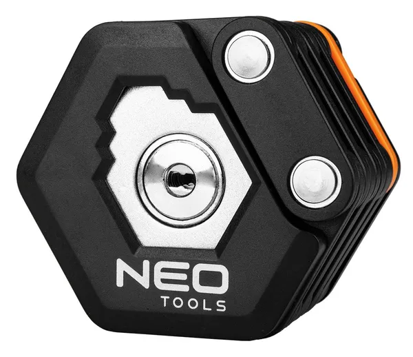 Замок протиугінний велосипедний складаний Neo Tools купити онлайн