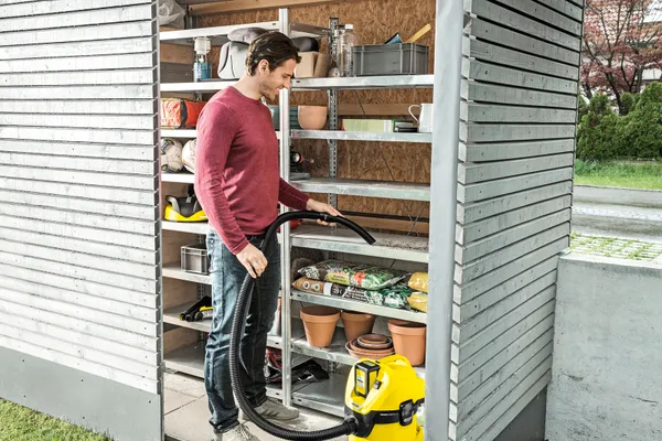 Замовити Пилосос професійний акумуляторний Karcher WD 3 Battery 36в, контейнер 17л, 5.2кг, без АКБ та ЗП з доставкою