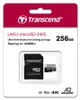 Карта пам'яті Transcend microSD 256GB C10 UHS-I U3 A2 R160/W125MB/s + SD