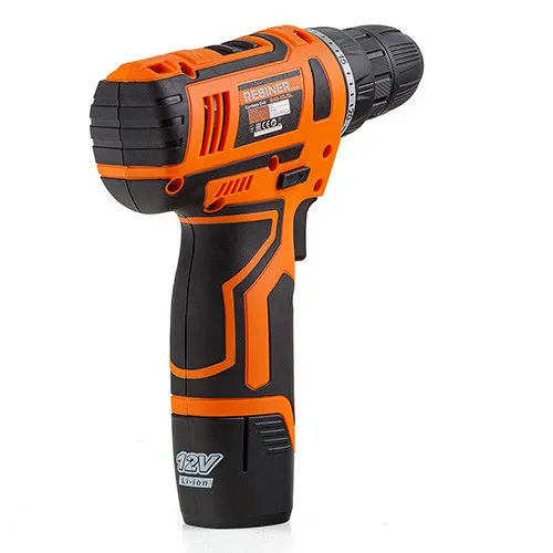 Шуруповерт аккумуляторный 12 В, 2 А/ч, 1300 об/мин Rebiner RAD-12LiSL заказать