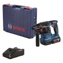 Перфоратор аккумуляторный Bosch GBH 185-LI, SDS-Plus, 18В, акб 1х4А•ч, 1.9Дж, 2.3кг фото