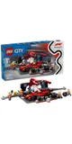 Конструктор LEGO City Пит-стоп и пит-экипаж F1 с болидом Ferrari