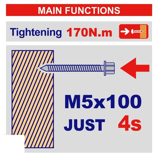 Гвинтоверт акумуляторний EMTOP ECIRL16178 ціна в Україні