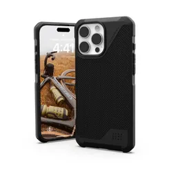 Чохол UAG для iPhone 16 Pro Max, Metropolis LT Magsafe, Kevlar Black фото