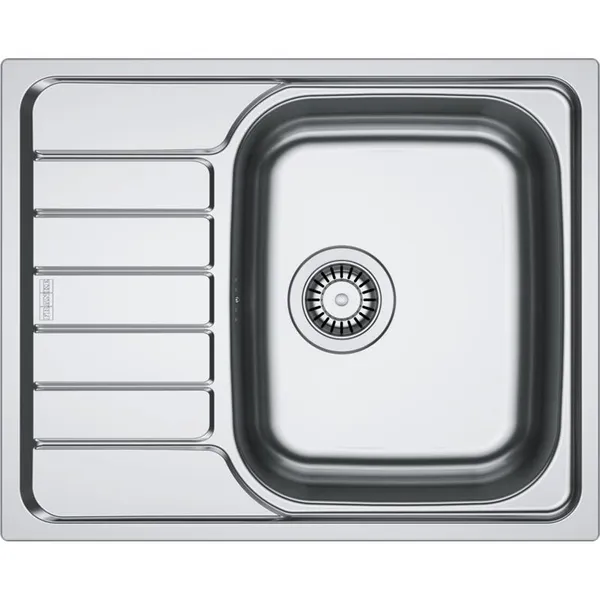 Мойка кухонная Franke Spark, нерж.сталь, прямоуг., с крылом, 620х500х160мм, чаша- 1, накладная, SKL 611-62, нерж декор
