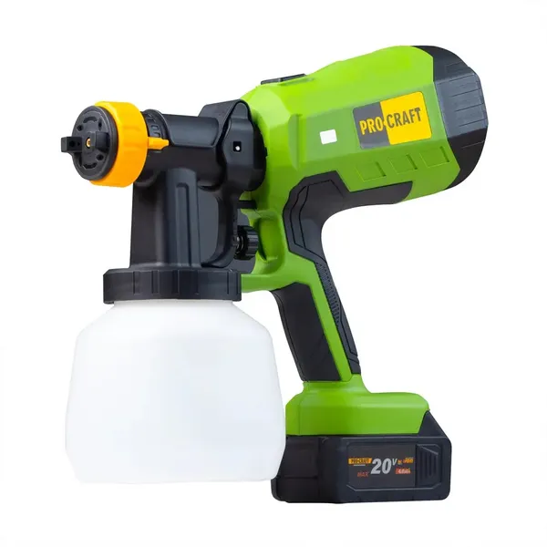 Купить Аккумуляторный краскопульт Procraft PSE40 (без акб и зп)