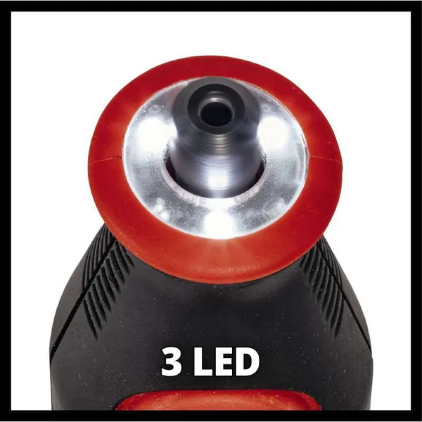 Купить Шлифмашина шлифувально-гравировочная аккумуляторная Einhell TE-MT 7.2 Li, 7.2В, 5500-26000об/мин, 51 насадка, 1.2кг