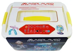 Конструктор Magplayer магнитный набор бокс 237эл фото