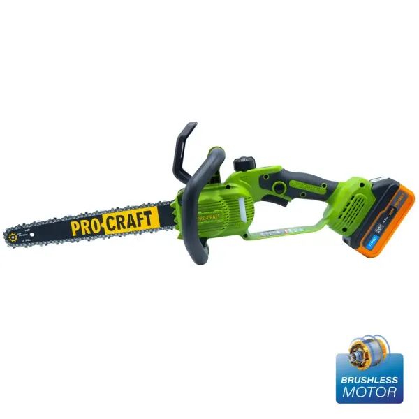 Безщіткова акумуляторна міні пила ланцюгова Procraft PKA33 (1 АКБ 4 А/год) ціна в Україні