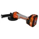 Бесщеточная аккумуляторная болгарка 125 мм, 20 В Rebiner RAG-125BLK/20Li в кейсе купить в Украине