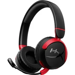 Гарнитура игровая HyperX Cloud Mini, mini-jack/BT, 1.2м, черный-красный фото