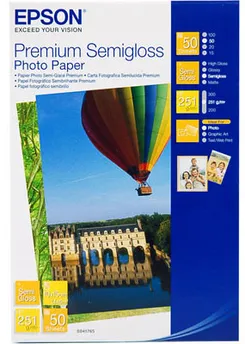 Папір Epson 100mmx150mm Premium Semiglossy Photo Paper, 50арк. фото