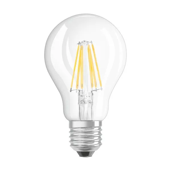 Лампа OSRAM LED E27 7Вт 2700K 806Лм A60 філаментна