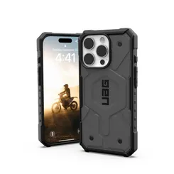 Чохол UAG для iPhone 16 Pro, Pathfinder Magsafe, Silver фото