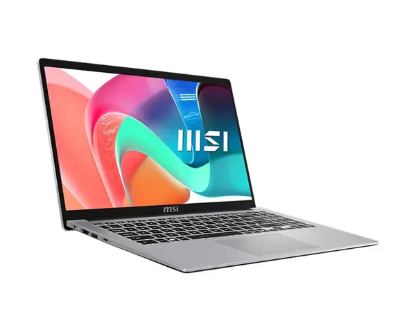 Ноутбук MSI Modern F13MG 15.6 FHD, Intel i3-1315U, 16GB, F512GB, DOS, сріблястий