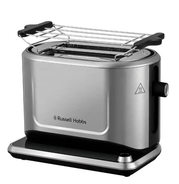 Тостер Russell Hobbs Attentiv 2 Slice 1500Вт, разморозка, подогрев, металл