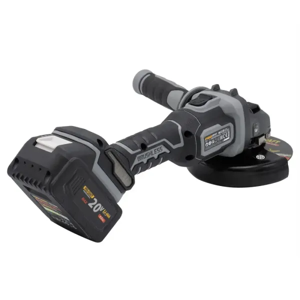 Купити Безщіткова акумуляторна шліфмашина 125 мм Procraft Industrial AG125B (без АКБ та ЗП) Kick back control