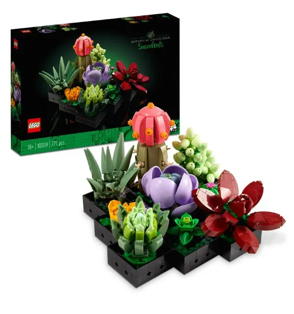 Конструктор LEGO Botanicals Сукуленти