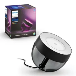 Светильник настольный умный Philips Hue Iris, 2000K-6500K, RGB, ZigBee, Bluetooth, диммирование, чёрный фото