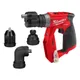 Дриль-шурупокрут акумуляторний MILWAUKEE, M12 FDDXKIT-202X, 34 Нм (+ зар.пр., 2 акум. Х2Аг, 4 насад., HD кейс) замовити