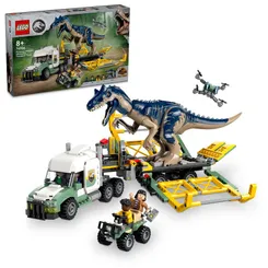 Конструктор LEGO Jurassic World Місії динозаврів: Вантажівка для перевезення алозавра фото