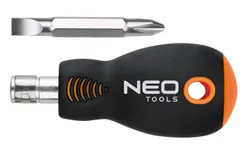 Викрутка Neo Tools двостороння біта, SL6,PH2, сталь CrMo фото