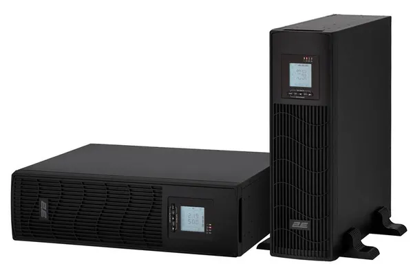 ИБП 2E PS3000RT, 3000VA/2400W, RT3U, LCD, USB, 3xC13, 3xSchuko