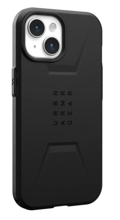 Чохол UAG для iPhone 15, Civilian Magsafe, Black