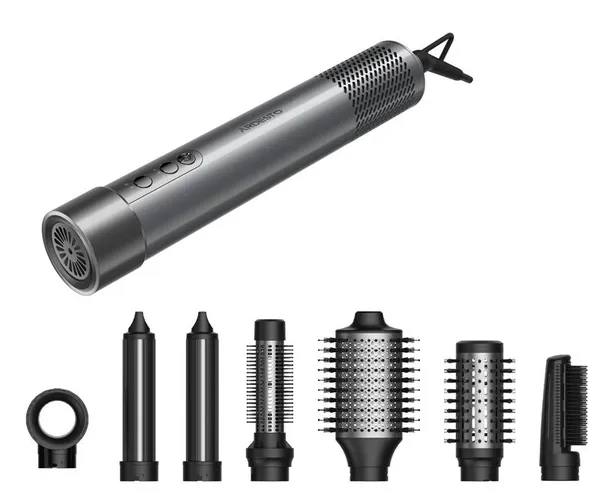 Фен-стайлер Ardesto Stein, 1200-1400Вт, 3 скорости, 3 темп.режима, ионизация, серый