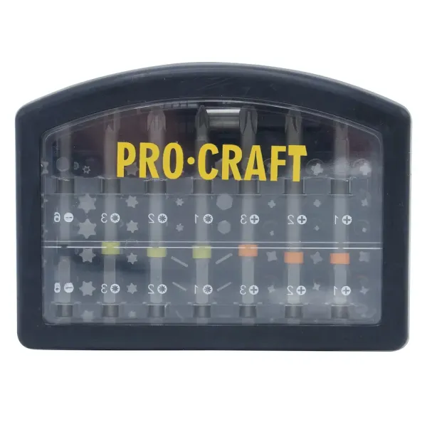 Купить Набор бит 56 шт Procraft BS-56 для шуруповерта в кейсе