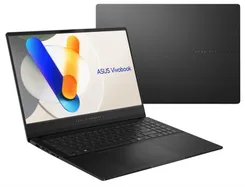 Ноутбук ASUS Vivobook S 15 M5506UA-MA053 15.6" 3K OLED, AMD R7-8845HS, 16GB, F512GB, UMA, NoOS, Чорний фото