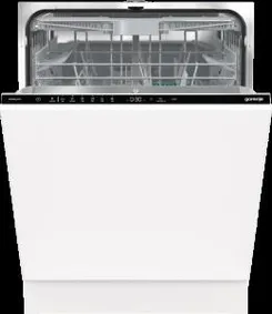 Посудомийна машина Gorenje вбудовувана, 16компл., A+++, 60см, автоматичне відчинення, сенсорн.упр, 3и кошики, білий фото