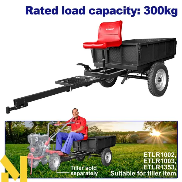 Причіп до мотокультиватора EMTOP ETDR7A30