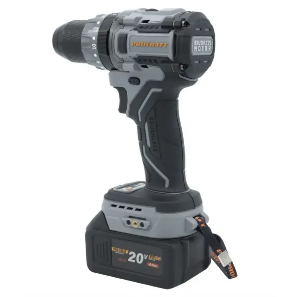 Бесщеточный аккумуляторный шуруповерт Procraft Industrial CD20A (без АКБ и ЗУ) купить в Украине