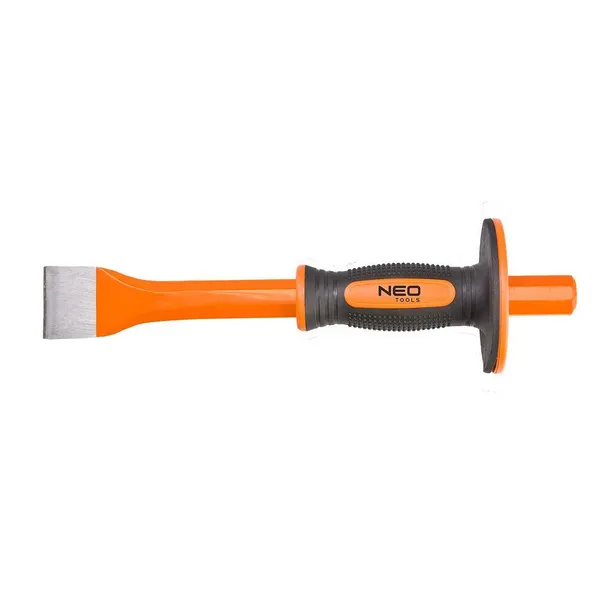 Зубило Neo Tools, 75x20x300мм, захист руки, CrV