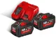 Енергокомплект MILWAUKEE, M18 HNRG-122 (+ заряд.пристрій, 2 акум. M18 HB12(12Аг), 1акум. M12 B6(6Аг) ціна в Україні