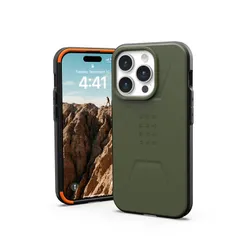 Чохол UAG для iPhone 15 Pro, Civilian Magsafe, Olive Drab фото