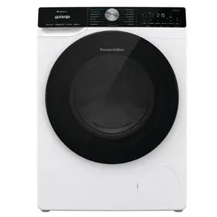 Стиральная машина Gorenje фронтальная, 10,5кг, 1400, A+++, 60см, дисплей, инвертор, пар, Wi-Fi, подсветка барабана, белый фото