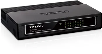 Коммутатор TP-LINK TL-SF1016D 16xFE, Неуправляемый