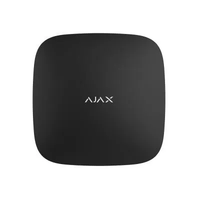 Інтелектуальна охоронна централь Ajax Hub 2, модуль 4G, ethernet, jeweller, бездротова, чорний