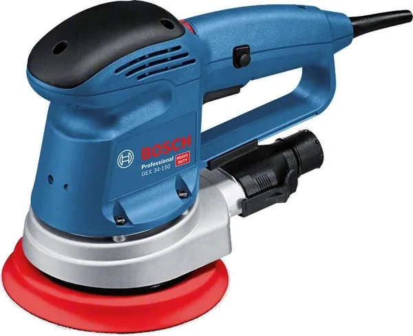 Шліфмашина ексцентрикова Bosch GEX 34-151 340Вт 150мм 12000об·хв 2.4кг