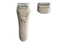 Эпилятор Ardesto 2в1 Pearl Cream LESH-Y700PERL, пинцетный, аккумул., пинцет.-18, сух., насадок-2, бежевый фото