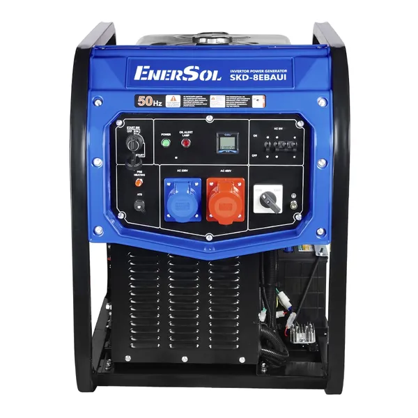 Генератор дизельный инверторный EnerSol SKD-8EBAUI 230/400В 7.5/8кВт электростартер 132кг купить в Украине