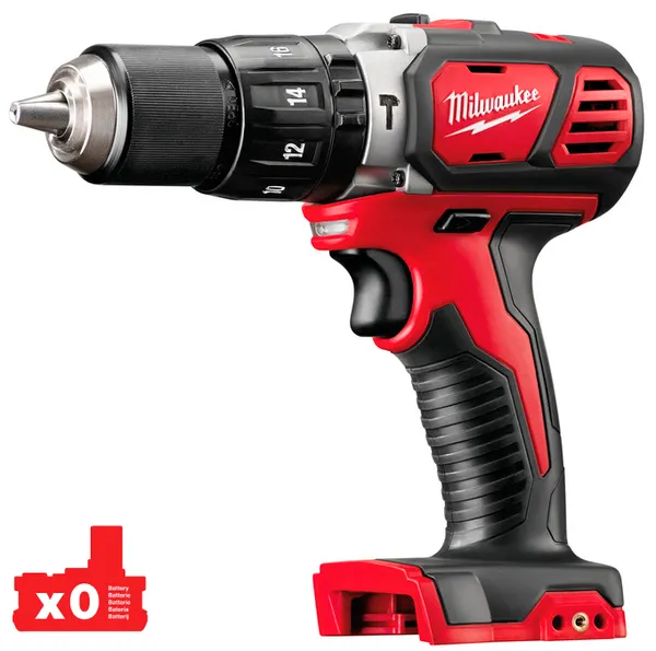 Дриль-шурупокрут з ударом акумуляторний MILWAUKEE, M18 BPD-0 ціна в Україні