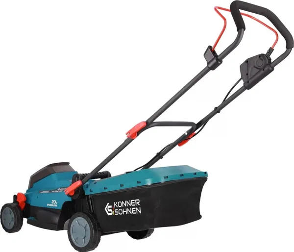Купити Газонокосарка акумуляторна Konner&Sohnen KS 33LM-20V 20В акб 1х4А·год 33см 30л 25-75мм 14кг
