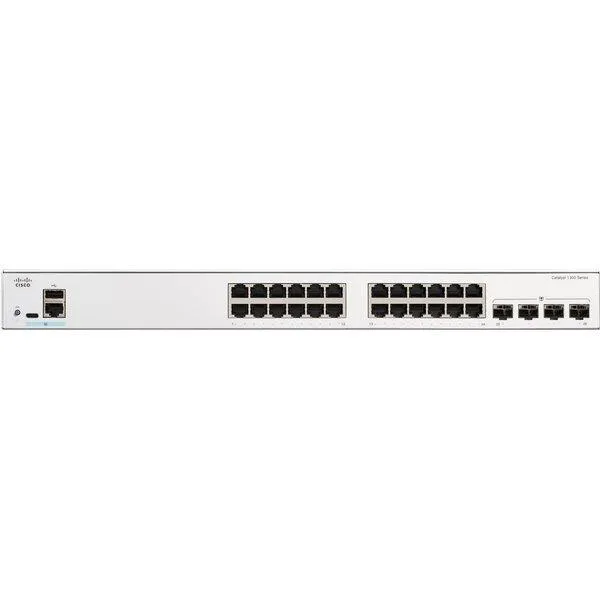 Комутатор Cisco Catalyst 1300 24xGE, PoE, 4x1G SFP