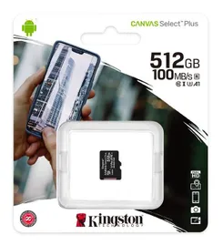 Карта пам'яті Kingston microSD  512GB C10 UHS-I U3 A1 R100/W85MB/s фото