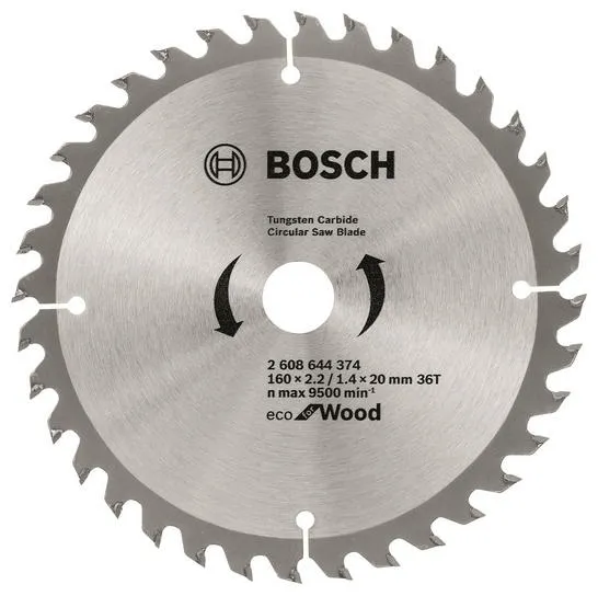 Диск пиляльний Bosch Professional Eco for Wood 160x2.2x20-36T